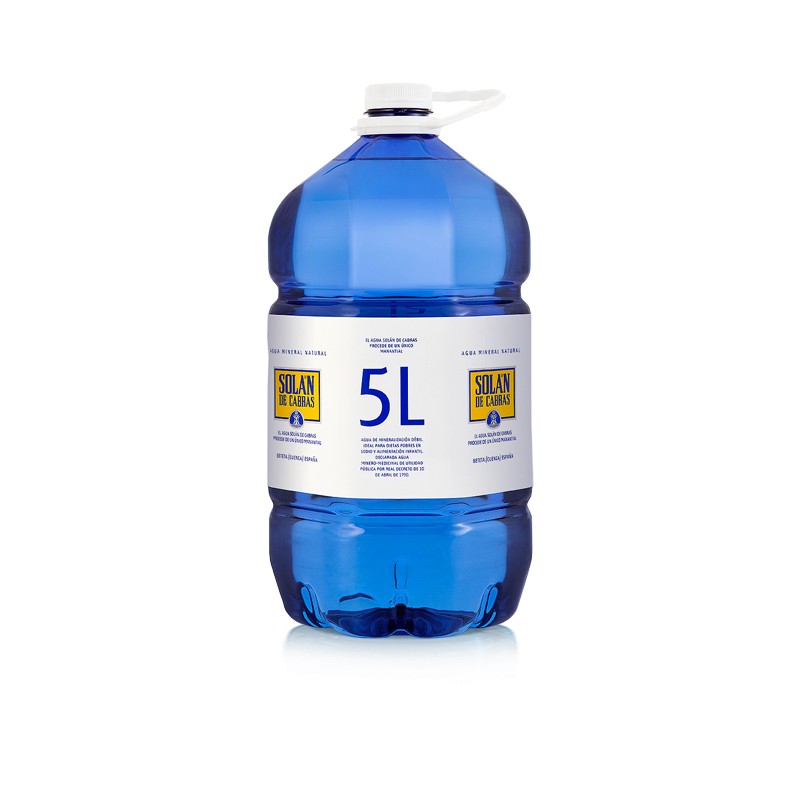 Agua Solan de Cabras 5L X 3