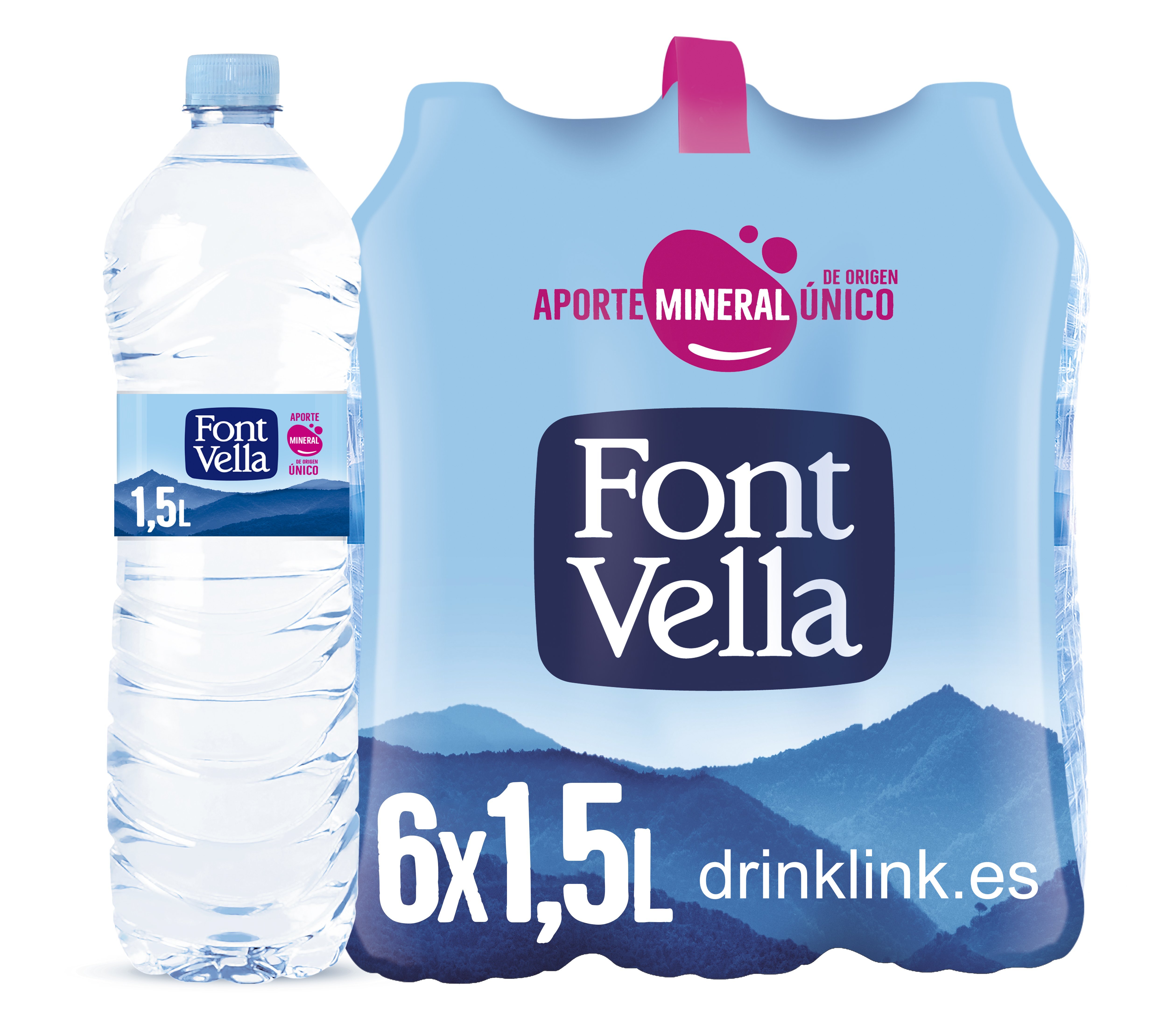 Agua FontVella 1.5 L X 6